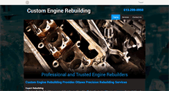 Desktop Screenshot of customenginerebuilding.com