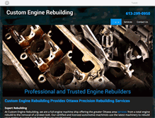Tablet Screenshot of customenginerebuilding.com